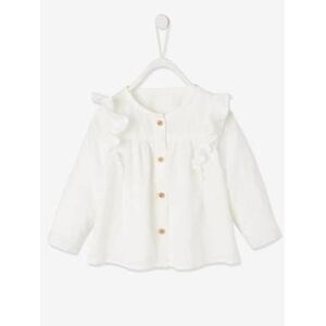 Off 30% VERTBAUDET Blouse with Ruffles, for Baby ... Vertbaudet
