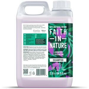 Off 10% Faith in Nature Lavender & Geranium Shampoo - 2.5 Litre Bodykind