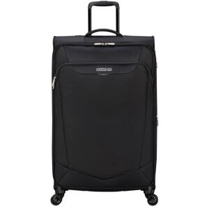 OFF 13% American Tourister SummerRide 80cm 4-Wheel Expandable Suitcase - Black Go places