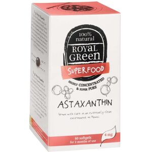 Off 20% Royal Green Superfood Astaxanthin - 60 x 4mg Softgels Bodykind