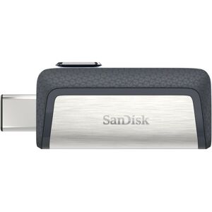 OFF 20% Sandisk Ultra 128 GB Dual Type-C USB 3.1 Flash Drive, Silver, New Gadcet