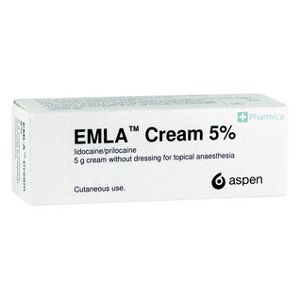 Off 10% AstraZeneca EMLA Cream 5% - 5g Pharmica Pharmacy