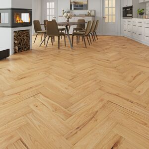OFF 20% Luxury Flooring Herringbone Natural Engineered Oak Brushed & Oiled Flooring - 15... Luxury Flooring