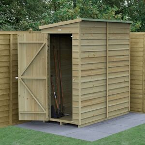 OFF 14% Forest Garden 6x3 Forest 4Life Overlap Windowless Lean To Wooden ... Elbec garden buildings