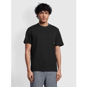 OFF 38% Farah Mens Black Stacy Pocketed T-Shirt - Male - Black ... Designerwear