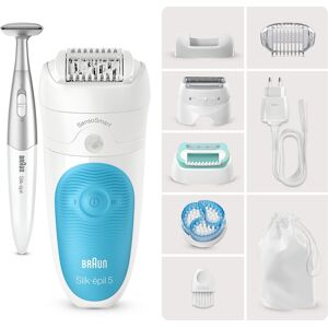 OFF 50% Braun Silk-épil 5 Epilator For Gentle Hair Removal  5 Extras  Pouch  ... Braun shop