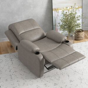 OFF 39% 17 Stories Atti Microfibre Electric Recliner Grey 102cm H X 87cm ... Wayfair