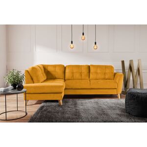 OFF 19% George Oliver Hunnewell Sleeper Corner Sofa Yellow 82cm H X 236... Wayfair