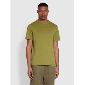 Off 17% Farah Mens Moss Green Danny T-Shirt - Male - Green ... Designerwear