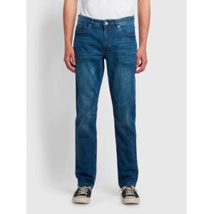 Off 31% Farah Mens Worn Indigo Elm Stretch Denim Jean - Male ... Designerwear