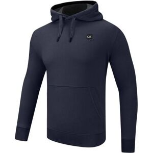 OFF 58% Calvin Klein Mens Navy Fleece Lined Supersoft Hoodie - Male ... Designerwear