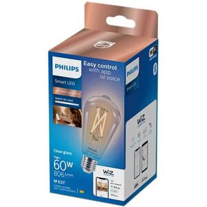 Off 30% Philips Smart LED Filament Bulb clear 7W (Eq.60W) ST64 ... Gadcet