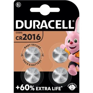 OFF 42% 4 x Duracell CR2016 Batteries 3V Lithium Coin Cells DL2016 Buyabattery