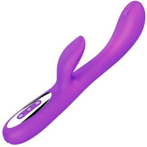 Off 20% BuzzPinky Rolling G Spot 12 Function Vibrator Purple Rabbit BuzzPinky