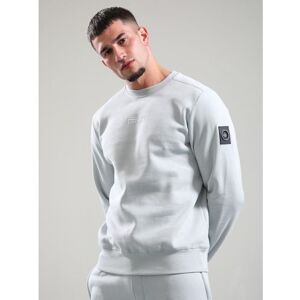 OFF 55% Marshall Artist Mens Ghost Grey Siren Crew Neck Sweatshirt - ... Designerwear