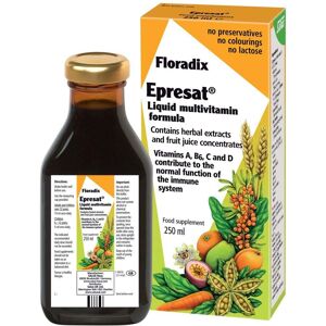 Off 20% Salus Floradix Epresat Liquid Multivitamin Formula - 250ml Bodykind