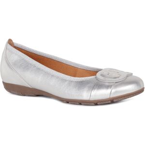 OFF 24% Gabor Rosta Womens Ballet Pumps Size: 5.5, Colour: Silver Metallic 5.5 - ... Gabor
