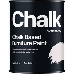 OFF 11% Hemway Chalk Based Furniture Paint Pink Mist Shabby Chic Chalky ... Hemway