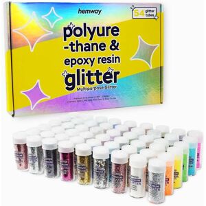OFF 20% hemway 54 Fine Glitter Tube Box Set   For Epoxy Resin   Polyurethane, ... Hemway