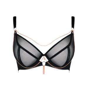 OFF 57% Scantilly Unchained Plunge Bra Black Curvy Kate Ltd