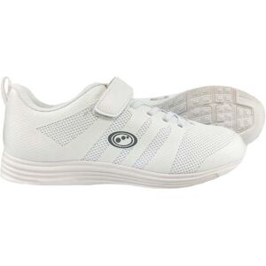 OFF 20% Mesh Top School Trainer Easy Fasten White by Optimum Sport, ... Optimum sport