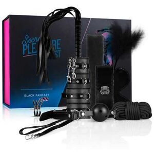 OFF 29% EDC Bondage Kit Secret Pleasure Chest - Black Fantasy BuzzPinky