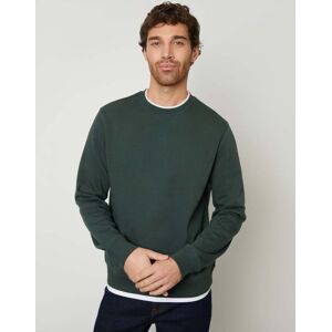 OFF 50% Threadbare Forest Green Mock T-Shirt Crew Neck Sweatshirt - XXL ... Threadbare.