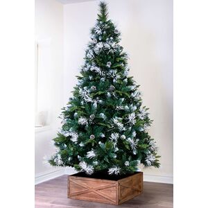 Off 38% The 9ft Snowy Scots Pine Christmas ... Christmas Tree World