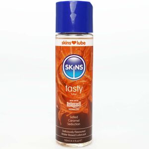 OFF 8% Skins Tasty Salted Caramel Seduction Water-Based Lubricant (130ml) Condoms