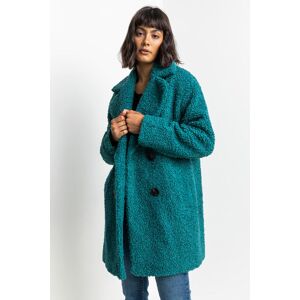 OFF 22% Roman Faux Fur Longline Teddy Coat 14 female Roman