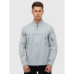 OFF 57% Marshall Artist Mens Apollo Grey Tecnica Overshirt - Male - ... Designerwear
