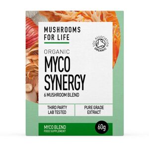 Off 20% Mushrooms For Life Organic Myco Synergy - 60g Powder Bodykind