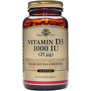 OFF 15% Solgar Vitamin D3 1000 IU - 250 Softgels Bodykind