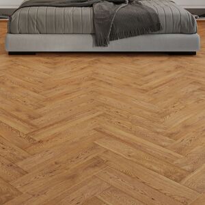 OFF 14% Luxury Flooring Herringbone Natural Engineered Oak Brushed & Oiled Flooring - 15... Luxury Flooring
