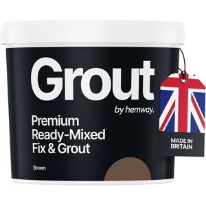 OFF 4% Hemway Ready-Mixed Grout & Fix Adhesive Brown Tile Kitchen & Bathroom Hemway
