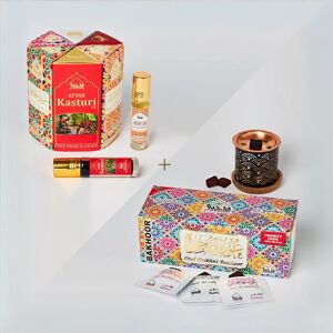 OFF 10% Dukhni Oud Bakhoor Variety Box with Smokeless Burner + Premiere Attar ... Dukhni