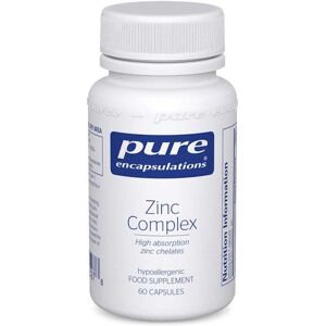 OFF 25% Pure Encapsulations Zinc Complex - 60 Complex Bodykind