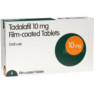 Off 10% Care+ Tadalafil 10mg - 4 Tablets Pharmica Pharmacy