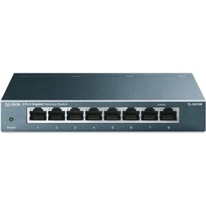 Off 25% TP-LINK 8-Port Gigabit Ethernet Switch, Desktop/Wall-Mount, Steel Case(TL-SG108), ... Gadcet