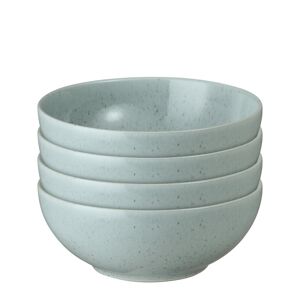 Off 30% Denby Teal Speckle Set Of 4 Cereal Bowls Denby Pottery